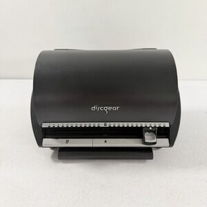DiscGear Selector Black 50 Slot CD DVD Video Game Storage Organizer W/ Title Log